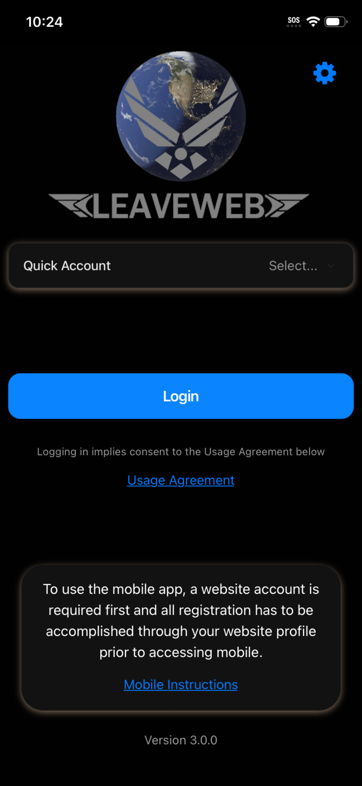 LeaveWeb Mobile