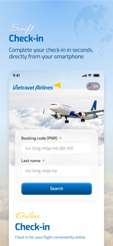 Vietravel Airlines screenshot