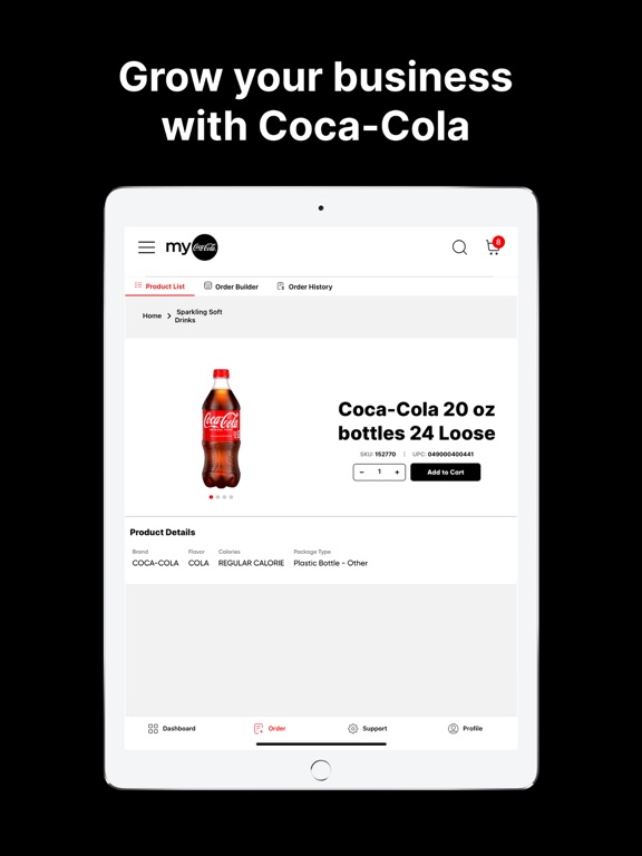 myCoke iPad screenshot 3 - Business app