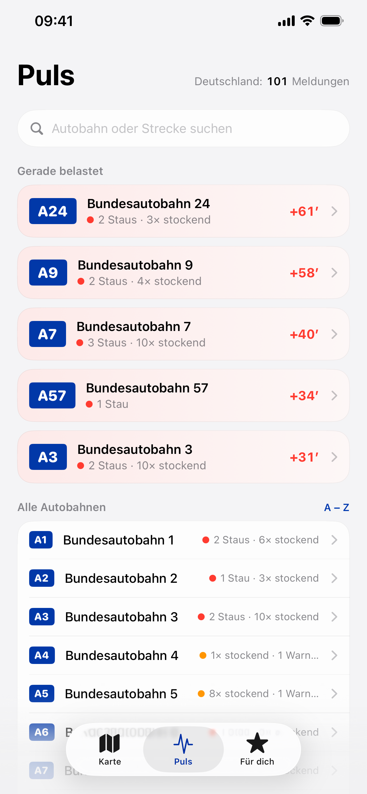 Stauomat screenshot 4
