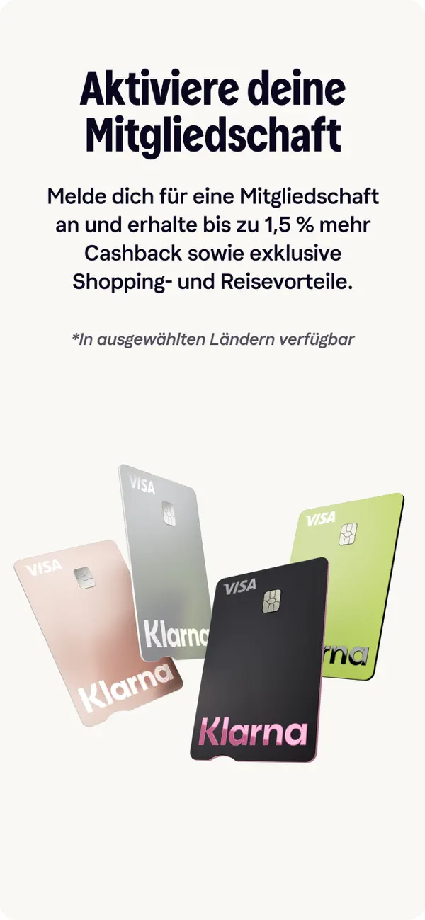 Klarna: Verwalte Geld smarter iPhone App Screenshot 4 – Finanzen