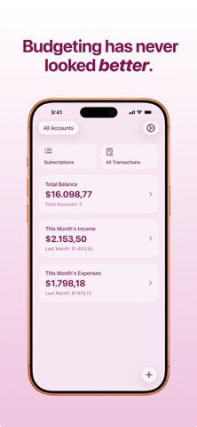 Cashify - Budgeting Minimalist screenshot