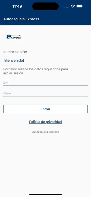 Autoescuela Express screenshot 1