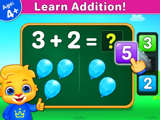 Math Kids - Add,Subtract,Count