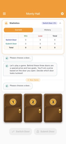 Monty Hall Doors Screenshot 2 of 4