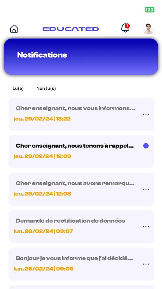#10. Educated Enseignant (iOS) Podle: Manel ben said