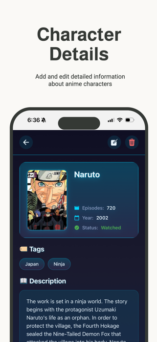 Anime Tracker App Screenshot 1 of 4