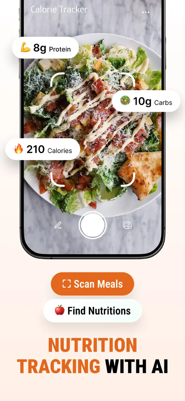 Screenshot #3 pour TrainAI-Workout & Meal Planner