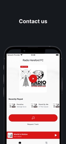 Radio Hereford FC screenshot