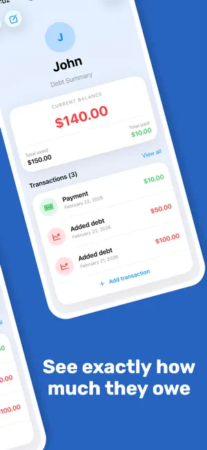 Who Owes Me - OweList screenshot 2