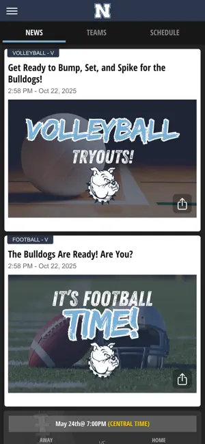 Newberry High School Athletics screenshot 2