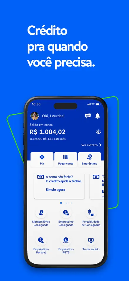 Agibank app screenshot 2