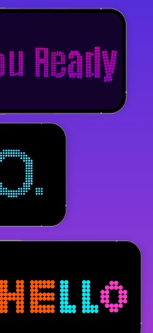 LED Banner - LED iPhone screenshot