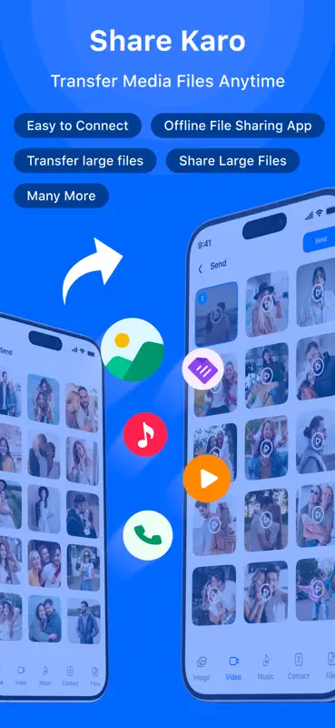 ShareKaro - Fast File Sharing screenshot 1 of 6