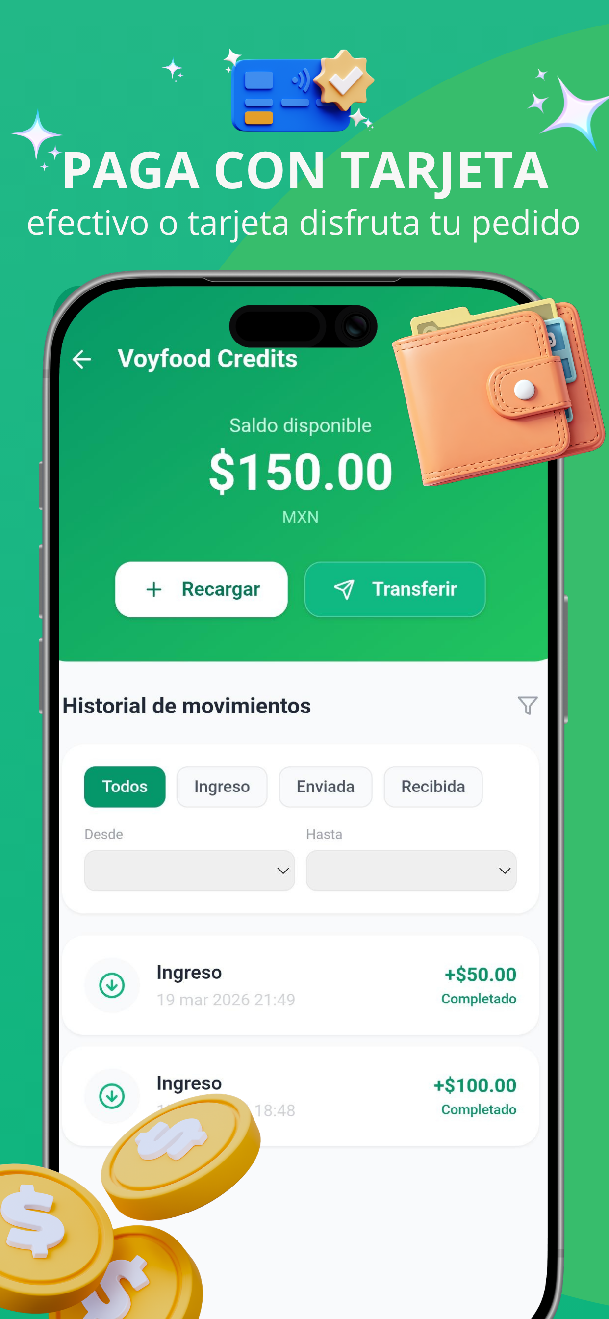 Voyfood: Servicio a Domicilio
