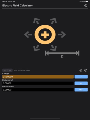 Electric Field Calculatorのおすすめ画像6