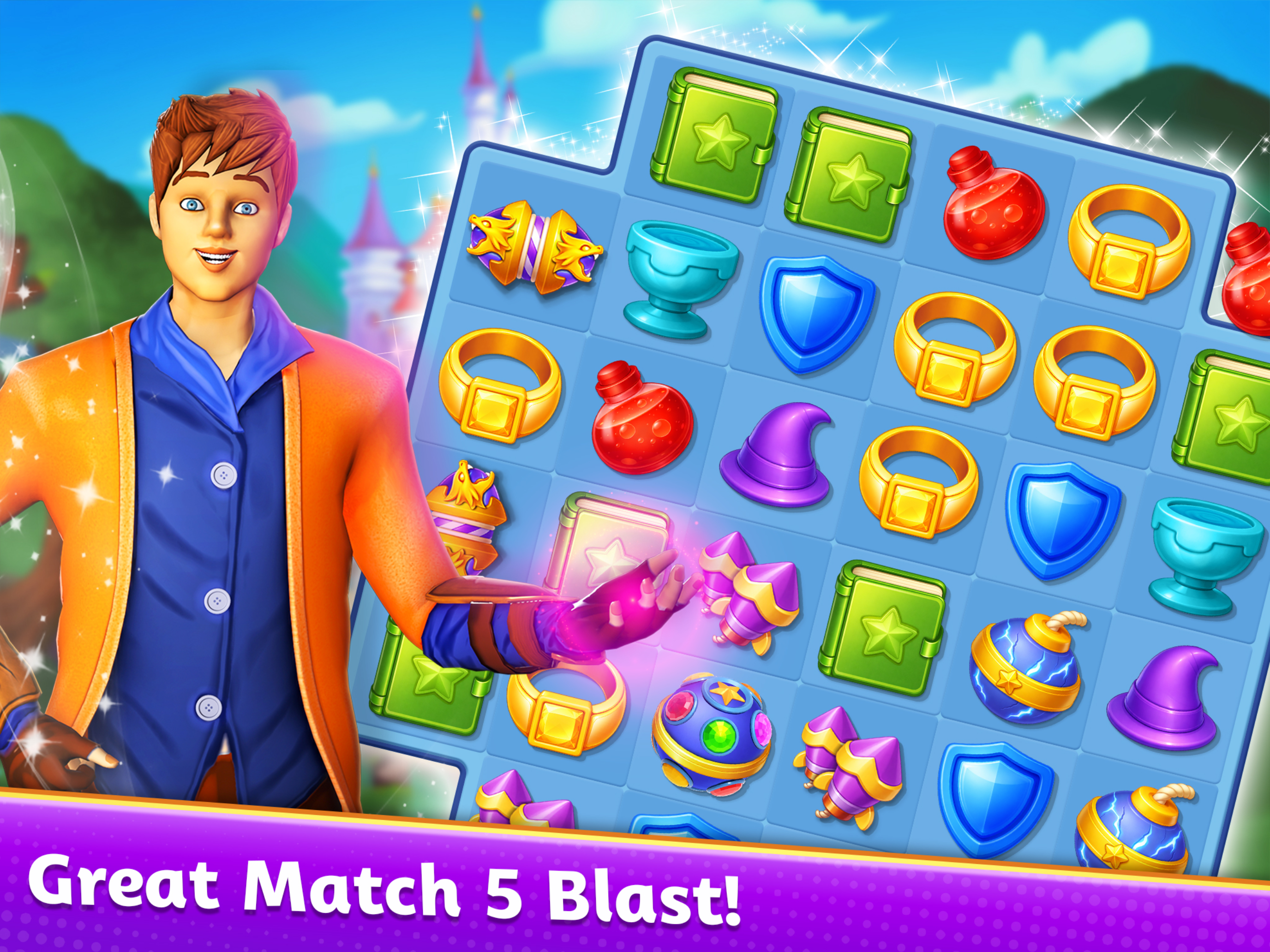 Magic Manor - a Match-3 Game