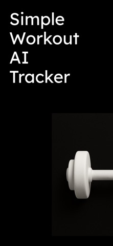 Simple AI Workout Tracker Screenshot 1 of 7