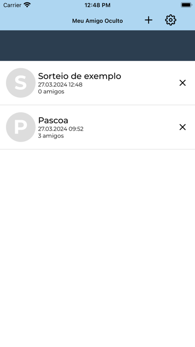 Meu Amigo Oculto Screenshot
