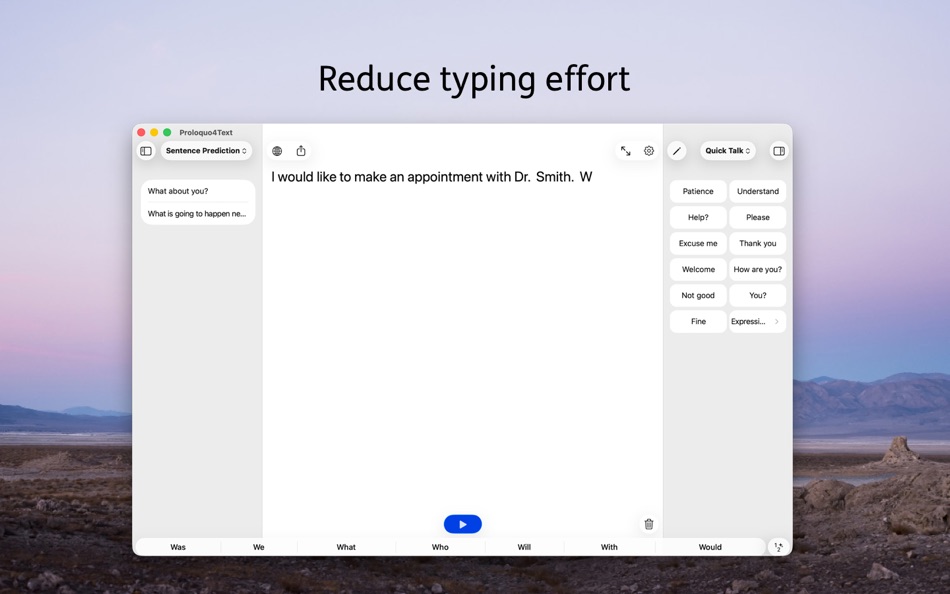 #2. Proloquo4Text (macOS) بواسطة: AssistiveWare