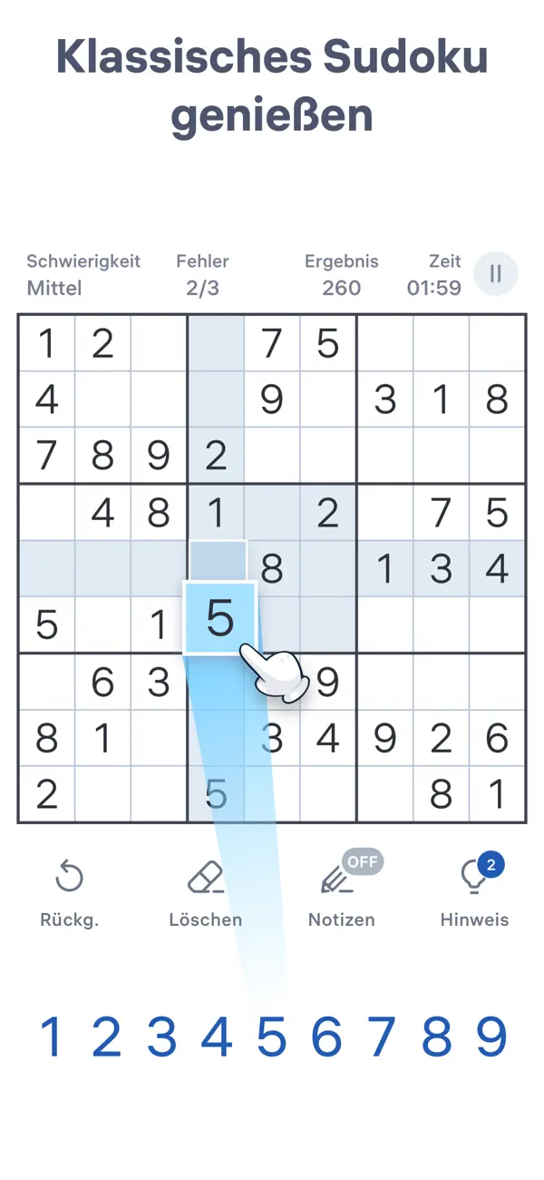Sudoku.com - Zahlenspiel Screenshot 2