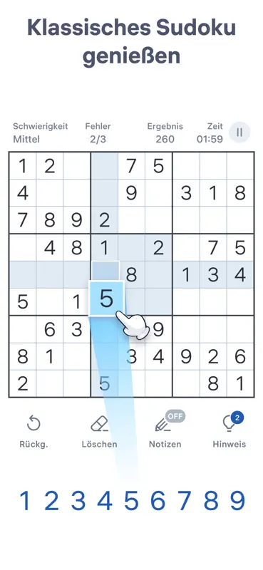 Sudoku.com - Number Games screenshot 2 of 7