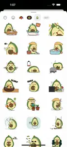 Avocado Stickers - WAStickers screenshot #4 for iPhone