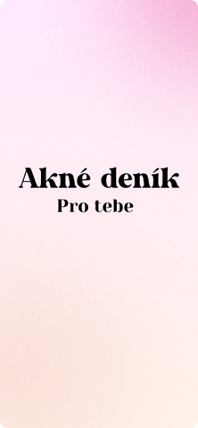 Akné deník screenshot