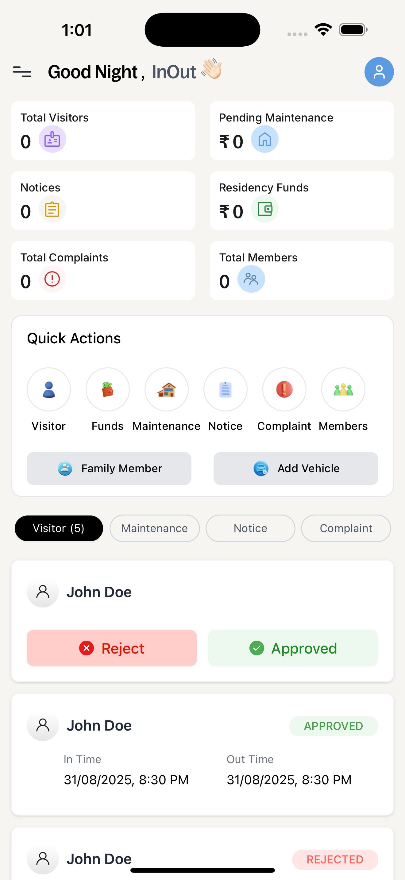 InOut Resident screenshot 4