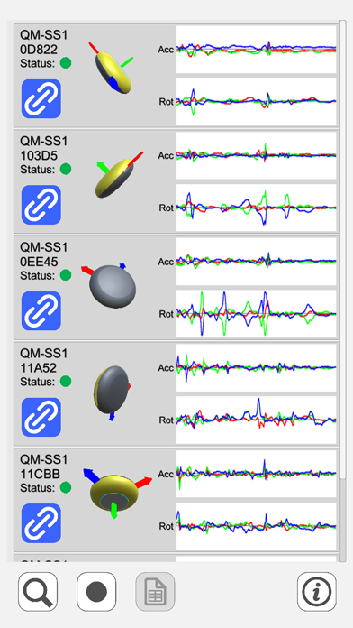 mocopi data analyzer Screenshot