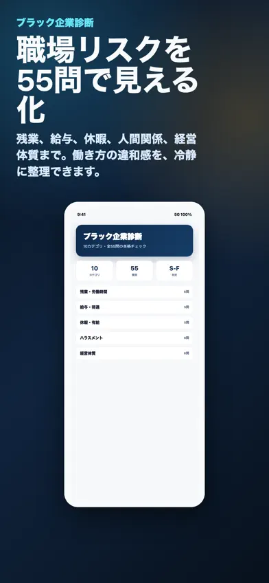ブラック企業診断 screenshot 1