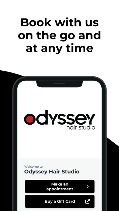 Odyssey Hair Studio iPhone screenshot 1 - Lifestyle app