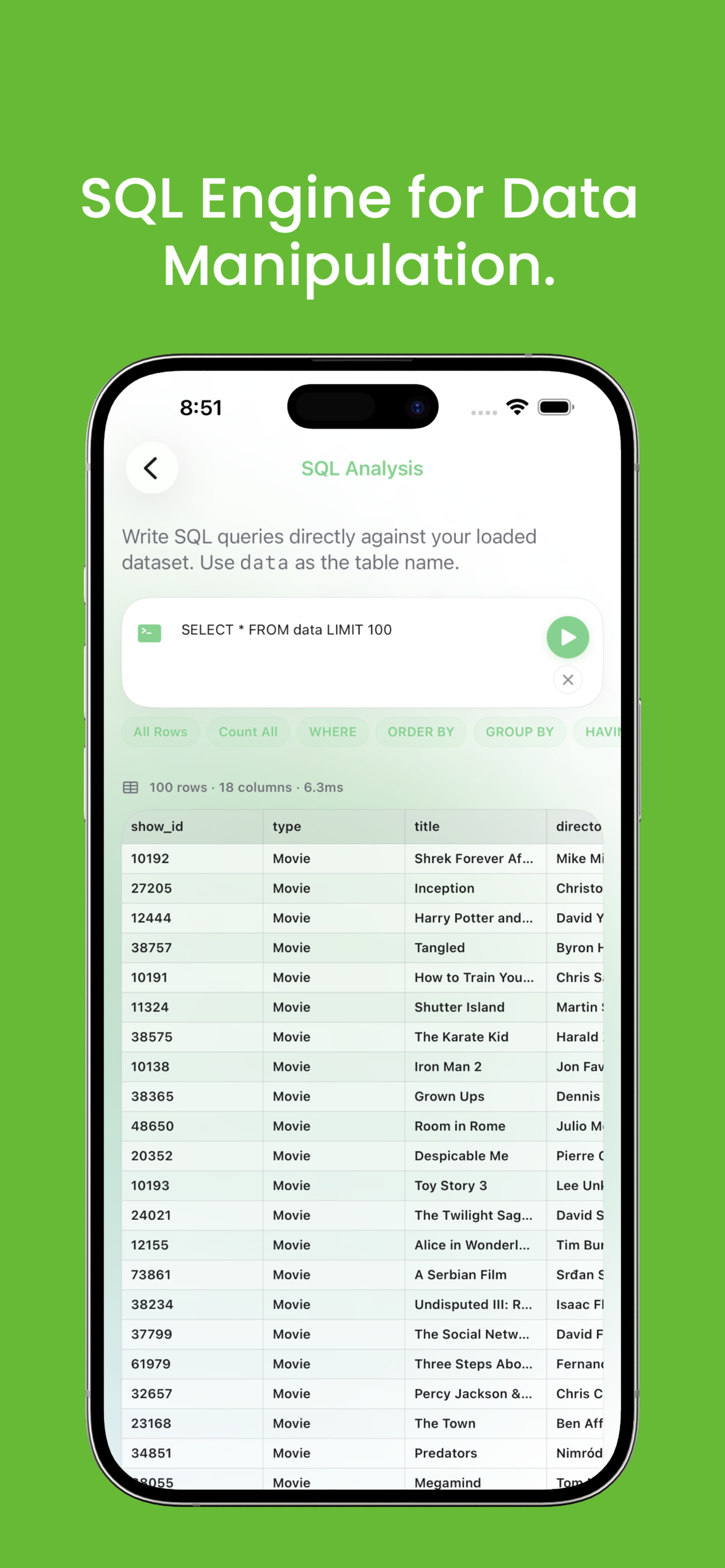 CSV Analyzer : Data Analysis screenshot 4