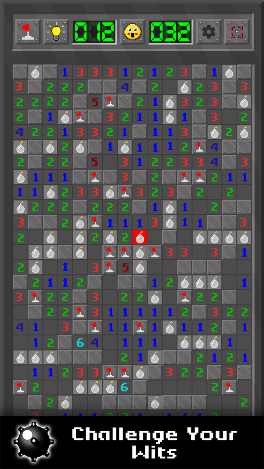 #2. Minesweeper: Retro (iOS) 由: Winter Sun Technology Company Limited