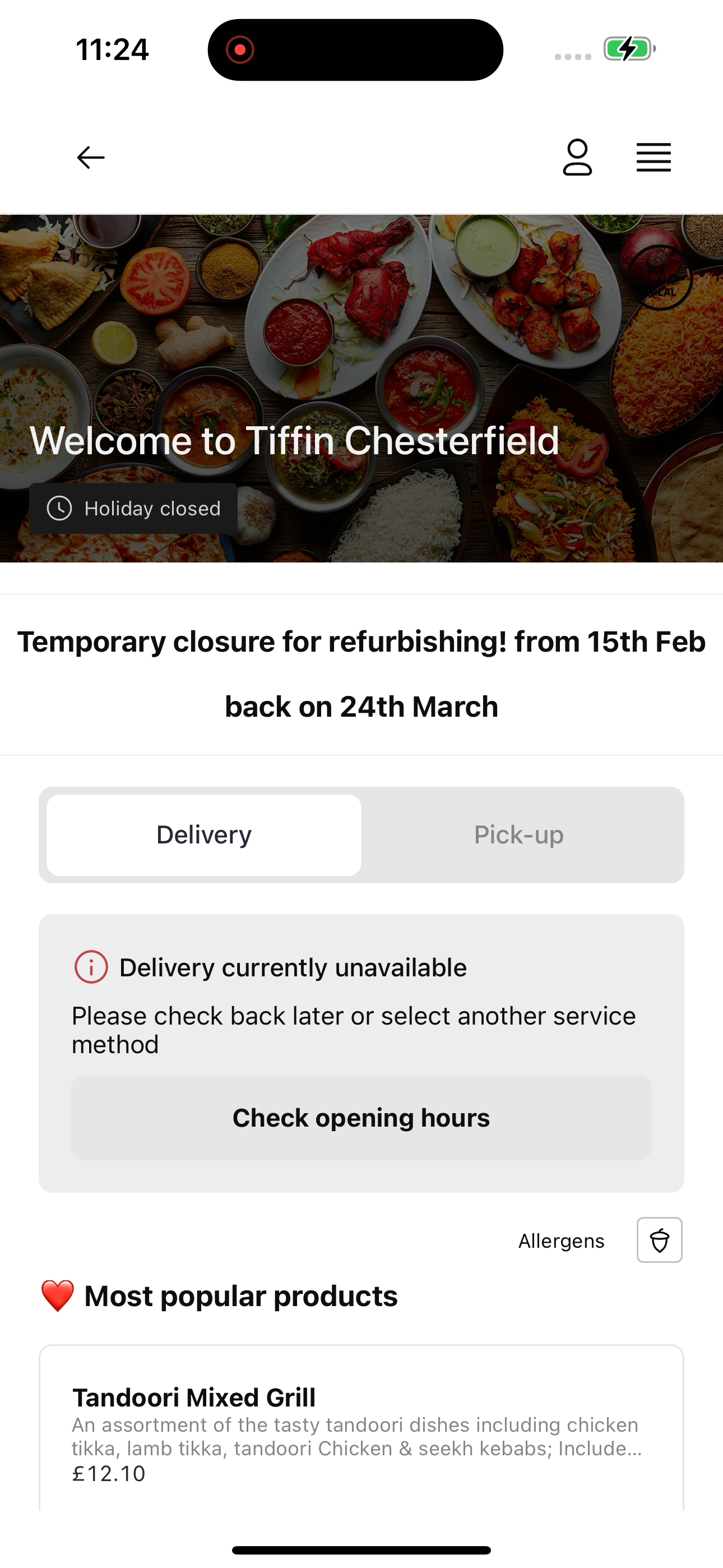 Tiffin Takeaway screenshot 5