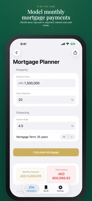 UAE Property Calculator screenshot 3