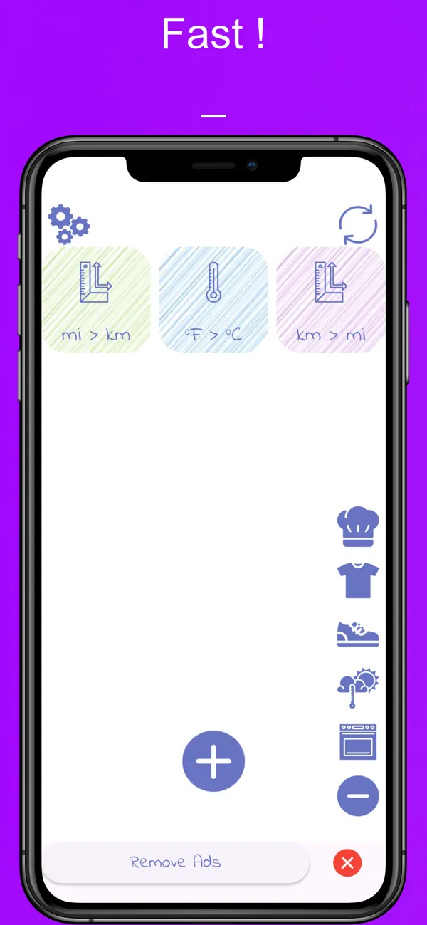 Screenshot #1 pour Fast Convert Unit and Measure