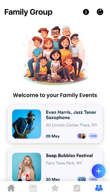 Shared Family Calendar Planner