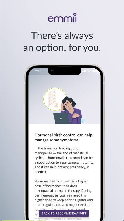 emmii : menopause management