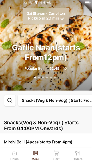App screenshot