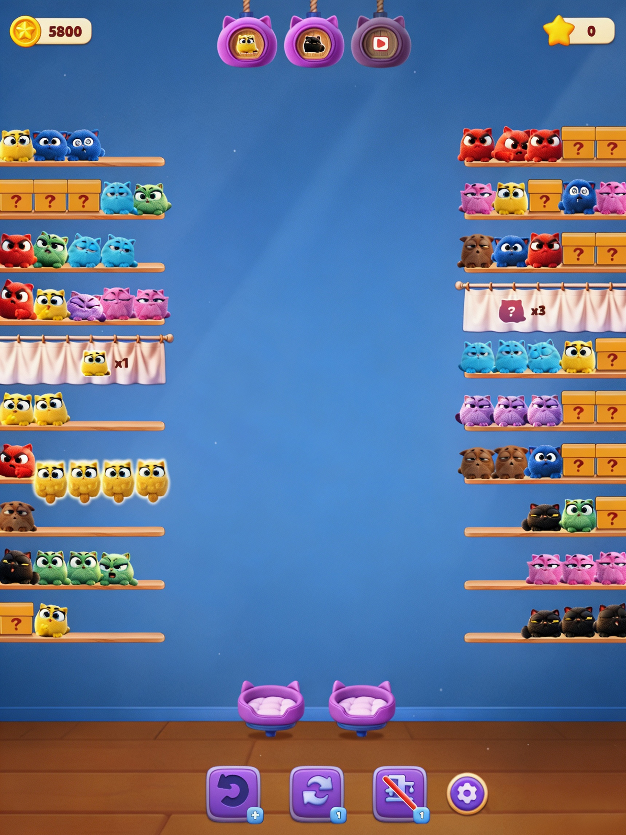 Meow Sort: Color Puzzle Master screenshot 7