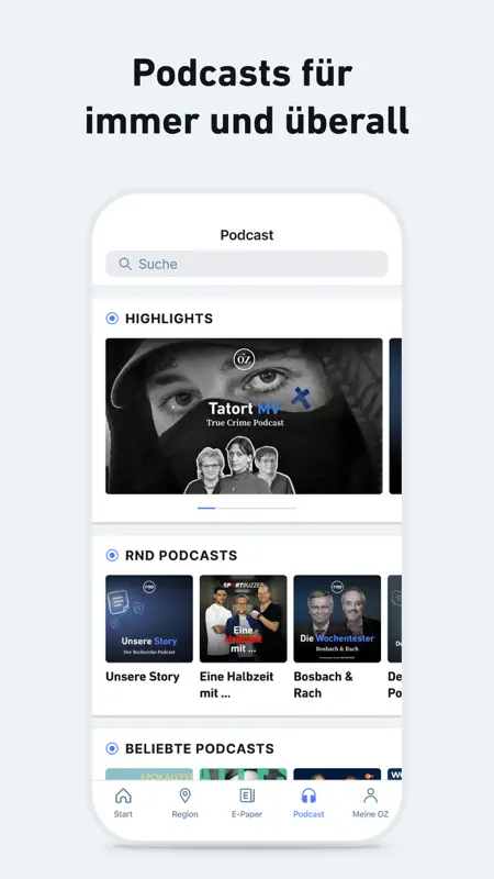 OZ - Nachrichten und Podcast screenshot 8 of 10