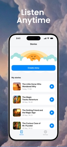 TaleTell: AI Story Generator iPhone screenshot