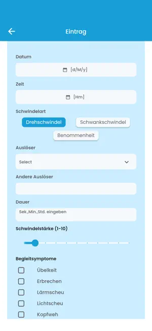 Schwindel Kopfweh Assistentin screenshot 2