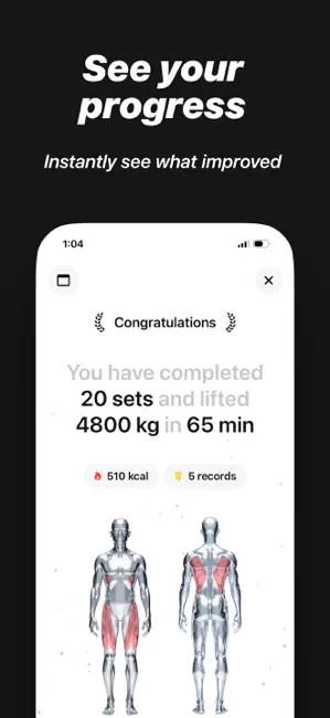 Lift: Workout Tracker Gym Log iPhone screenshot 5