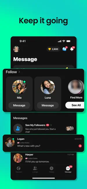 Azar: Chat, Meet Friends iPhone screenshot 5