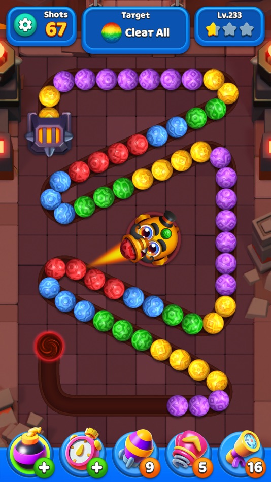 #4. Marble Quest - Matching Puzzle (iOS) Podle: Doodle Mobile Limited