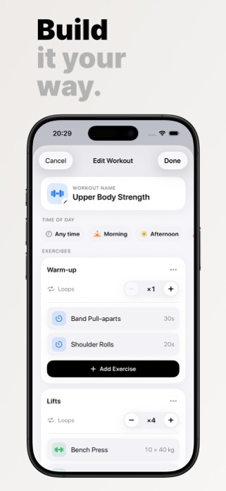 Hova - Guided Workouts Screenshot 2 of 5