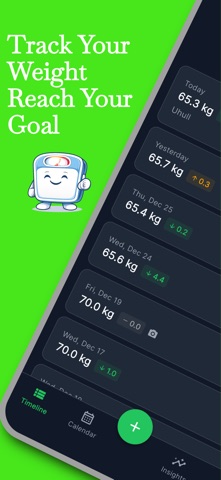 Weight Tracker: Daily Progress screenshot