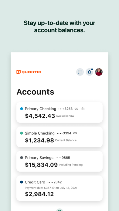 Screenshot 2 of Quontic Bank App